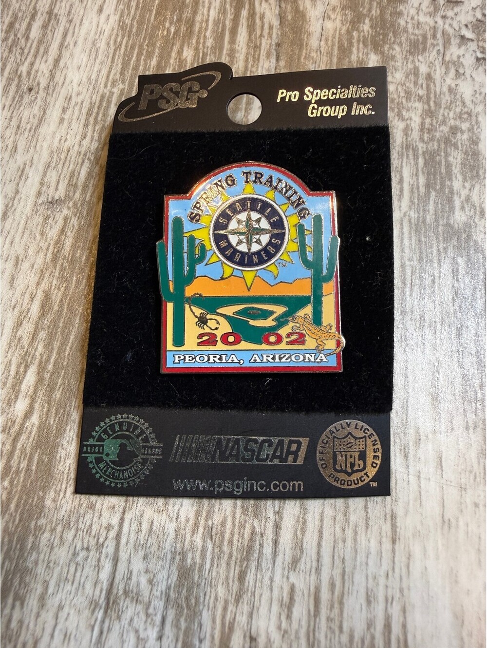 Seattle Mariners 2002 Spring Training Peoria Arizona Lapel Pin